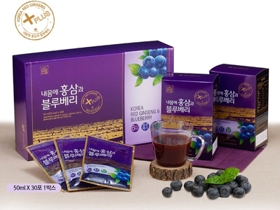 TPCN: Chiết xuất hồng sâm việt quất Daedong - Duham Red Ginseng BlueBerry