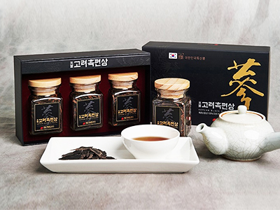 TPCN: Hắc sâm thái lát Daedong 3 lọ (75g/lọ) - Black Ginseng