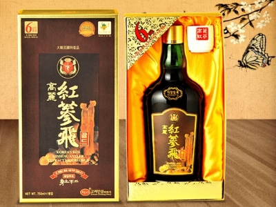 TPCN: NƯỚC HỒNG SÂM LINH CHI NHUNG HƯƠU CHAI 750ml - KGS